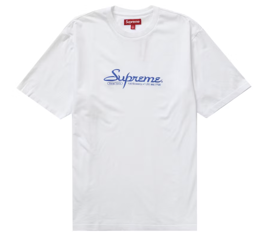 Supreme Contact S/S Top White