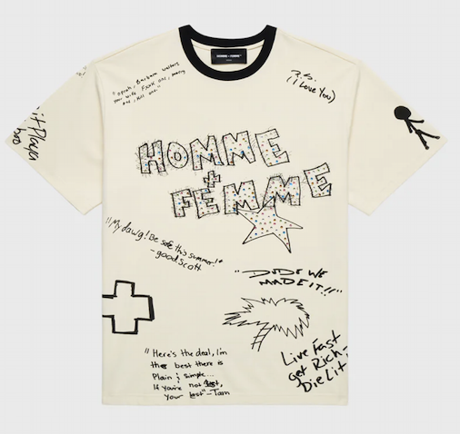 Homme Femme Yearbook Tee