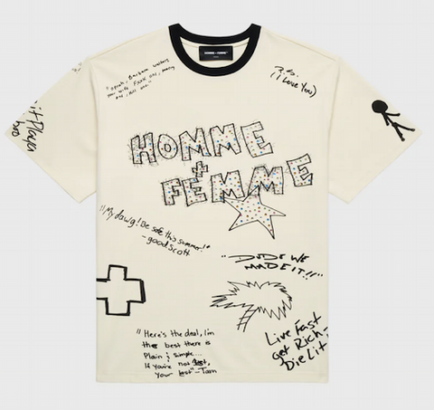 Homme Femme Yearbook Tee