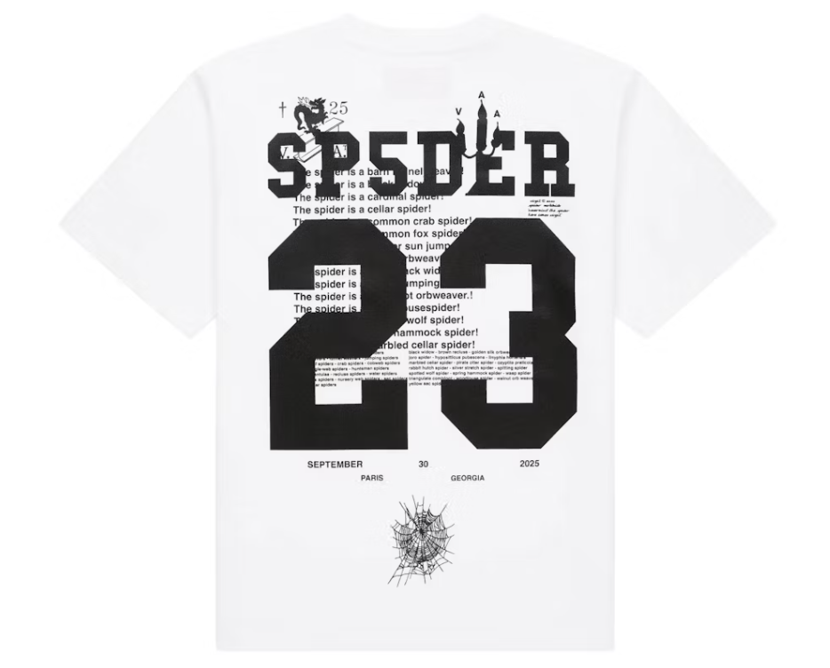Sp5der Pyrex Tee White