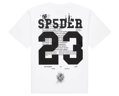 Sp5der Pyrex Tee White