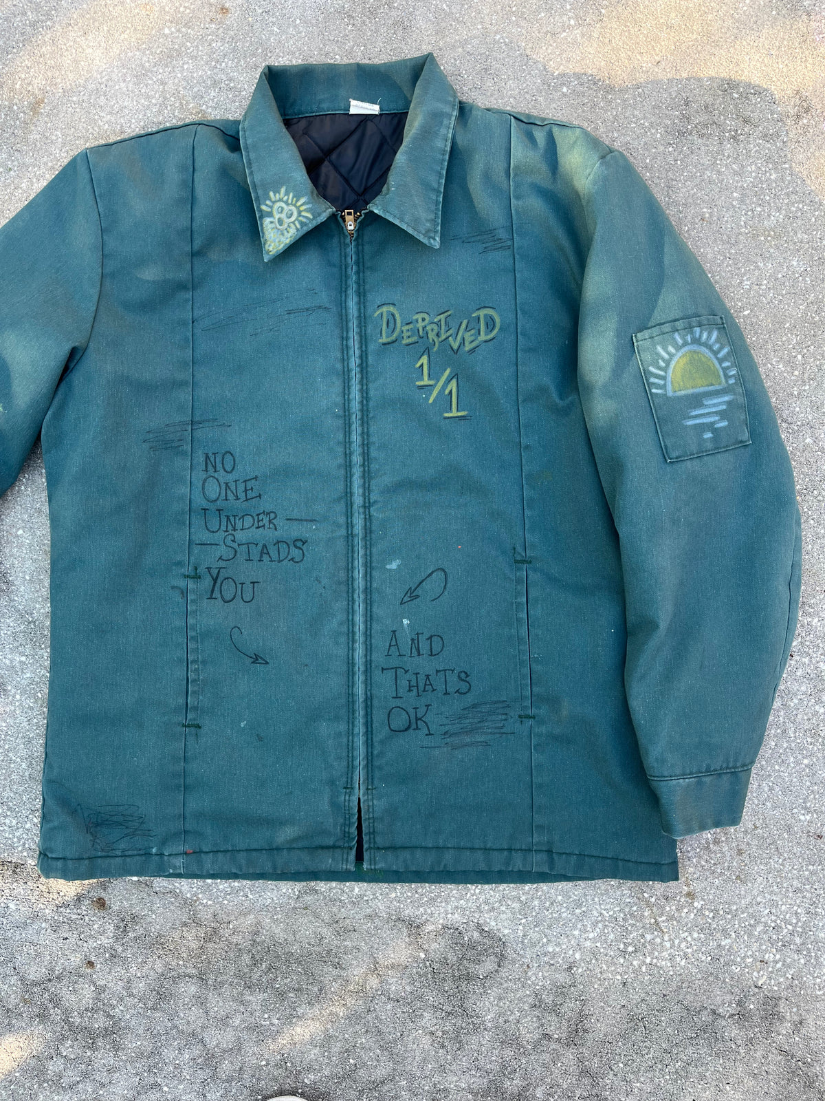 1/1 Deprived "eerie" Vintage Work Jacket