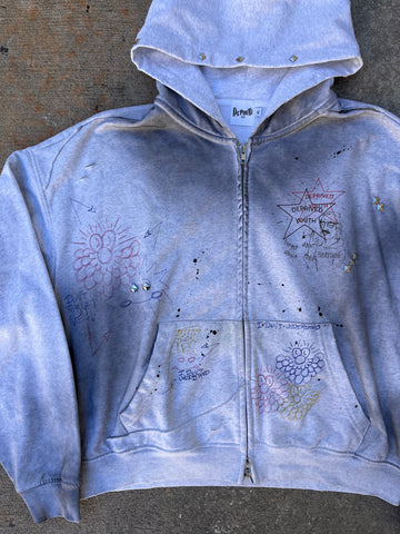 Deprived 1/1 "Growing Pains" Zip Up