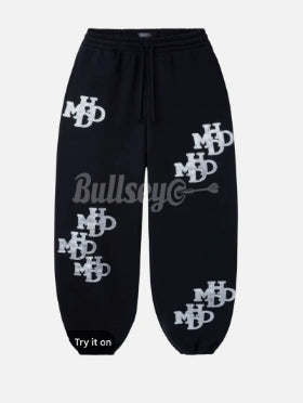 HMDD Silver Patch Sweatpants