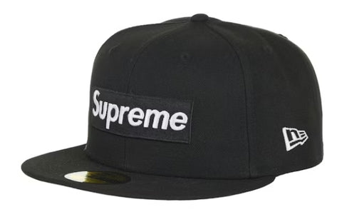 Supreme Shop Box Logo New Era 59Fifty Fitted Hat Black