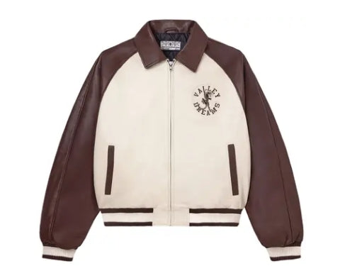 VALE FOREVER WOODBURY BOMBER BROWN/CREAM