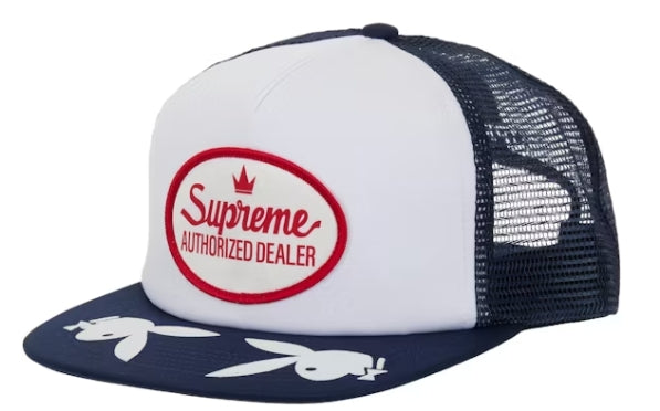 Supreme Playboy Mesh Back 5-Panel Navy