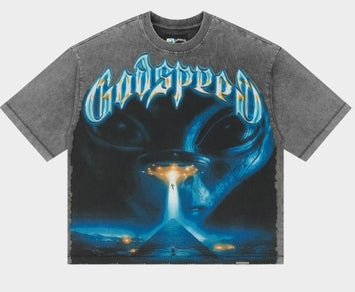 Godspeed Beyond The Veil T-Shirt Grey