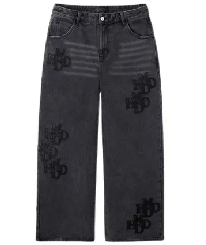 HMDD Double Patch Black Pants
