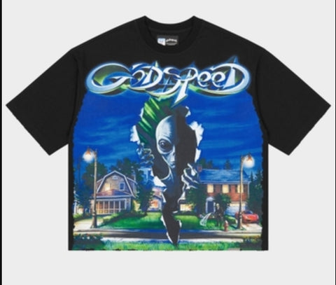 Godspeed Neighborhood Watch T-Shirt Black