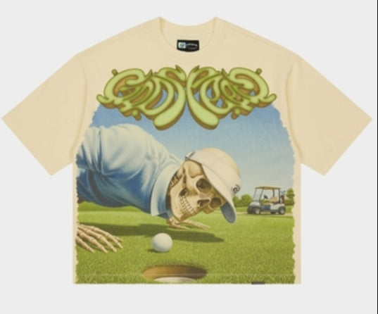 Godspeed Green Reaper T-Shirt Bone