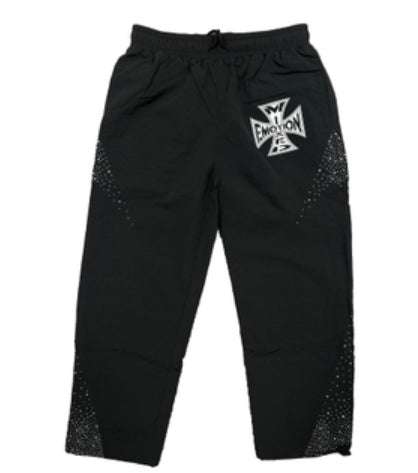 Mixed Emotion Black Classic Nylon Pants