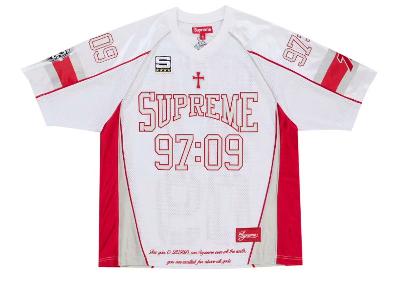 Supreme Disciples Football Jersey White