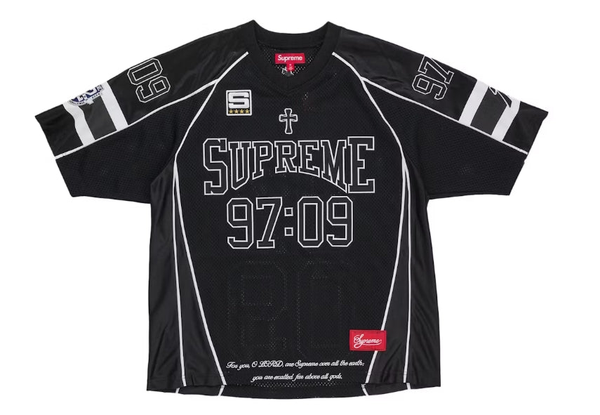 Supreme Disciples Football Jersey Black