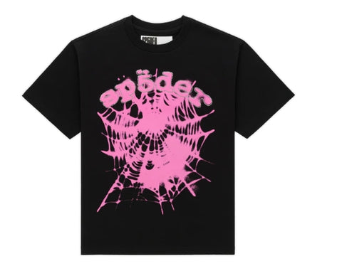 Sp5der Scattered OG Web V2 Tee Black
