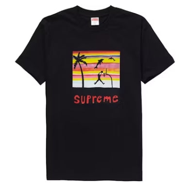 Supreme Dunk Tee Black Pre-Owned