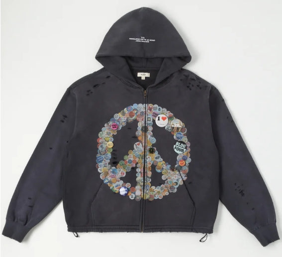 BLDG4 La Chateau Hoodie Charcoal Art