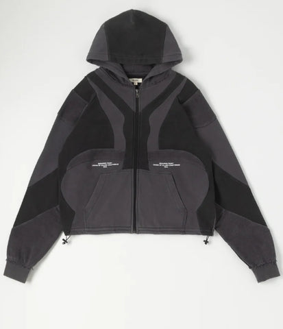 BLDG4 Building Hoodie Charcoal Art