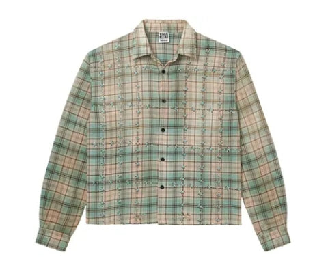 VALE FOREVER LITTLE GEMS FLANNEL GREEN