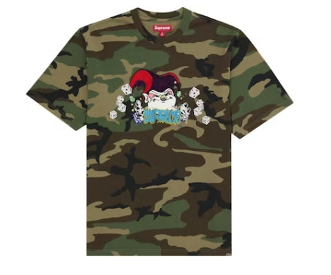 Supreme AOI Jester S/S Top Woodland Camo