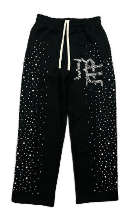 Mixed Emotion Black Pearl Sweatpants