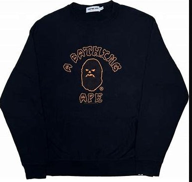 BAPE Halloween College Crewneck Pre-Owned