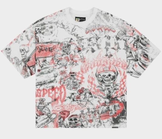 Godspeed Sketch Archive T-Shirt White