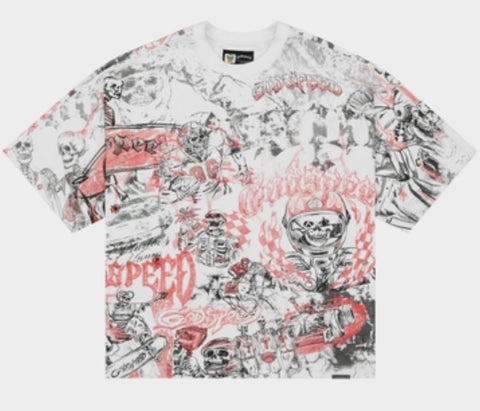 Godspeed Sketch Archive T-Shirt White