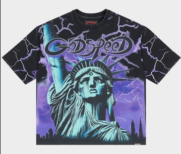 Godspeed Voltage T-Shirt Grape