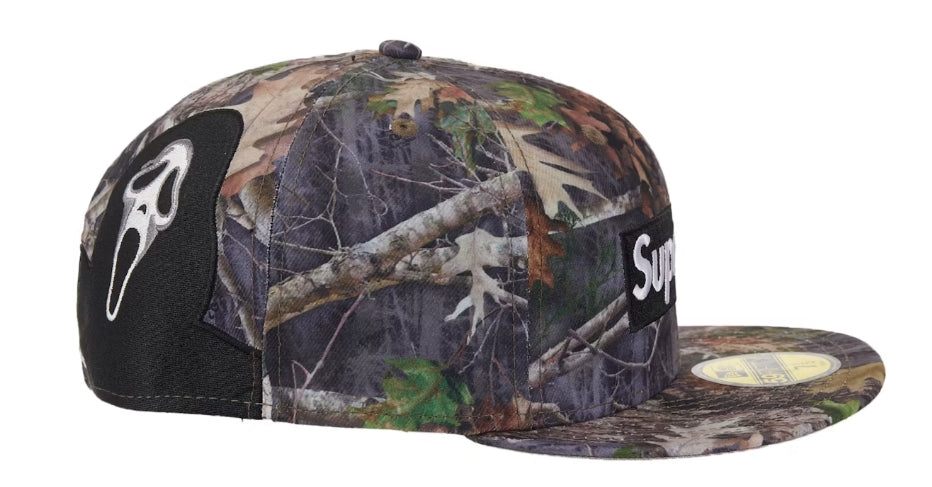Supreme Ghostface Box Logo New Era 59Fifty Cap Camo
