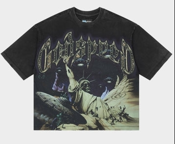 Godspeed Divine Extinction T-Shirt Black