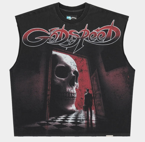 Godspeed Fate's Doorstep Sleeveless T-Shirt Black