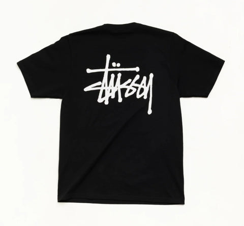 Stussy Black Basic Logo T-Shirt