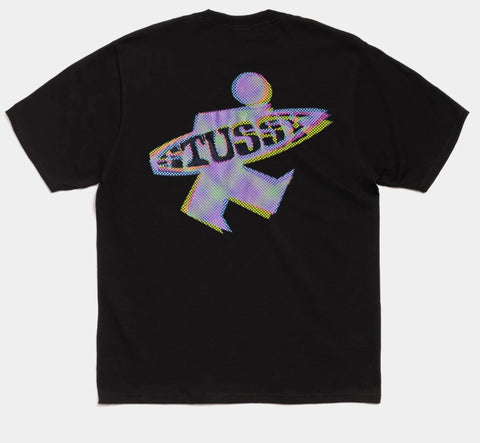 Stussy Dot Surf Tee Black