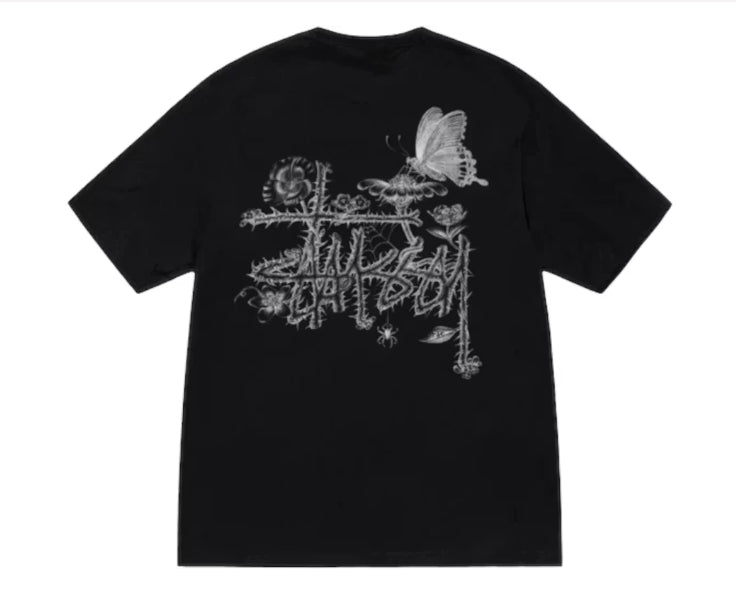 Stussy In Bloom Tee Black