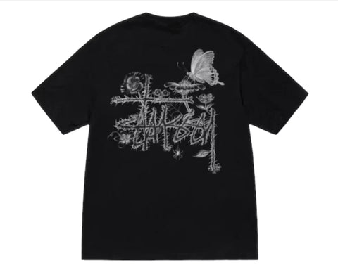 Stussy In Bloom Tee Black