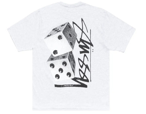 Stussy Tall Dice Tee Ash Heather