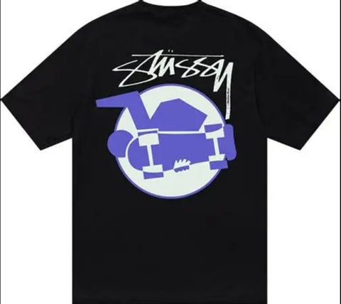 Stussy Skateman Tee Black