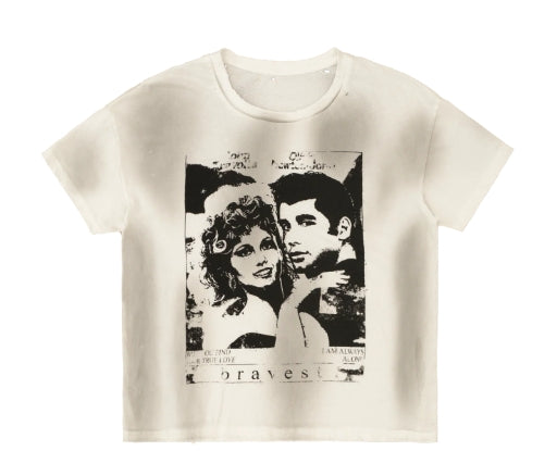 Bravest Studios Greaser Vintage Tee White