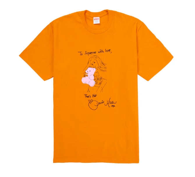 Supreme Paris Tee FW26 Orange