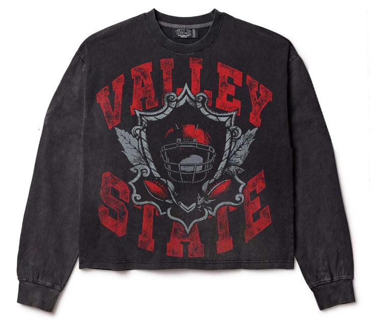 VALE FOREVER VALLEY STATE FOOTBALL LONGSLEEVE Pre-Owned