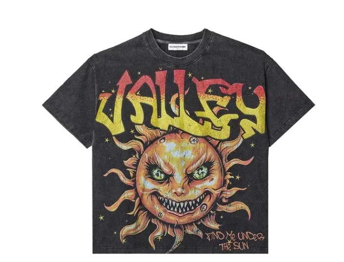 VALE FOREVER SUN BLING TEE BLACK Pre-Owned