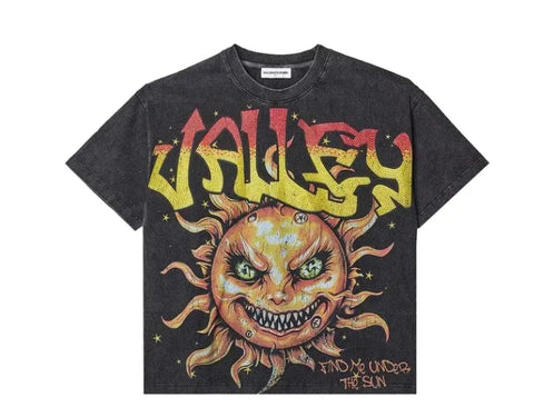 VALE FOREVER SUN BLING TEE BLACK Pre-Owned
