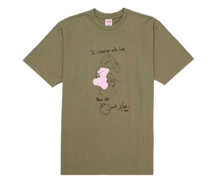 Supreme Paris Tee FW26 Olive