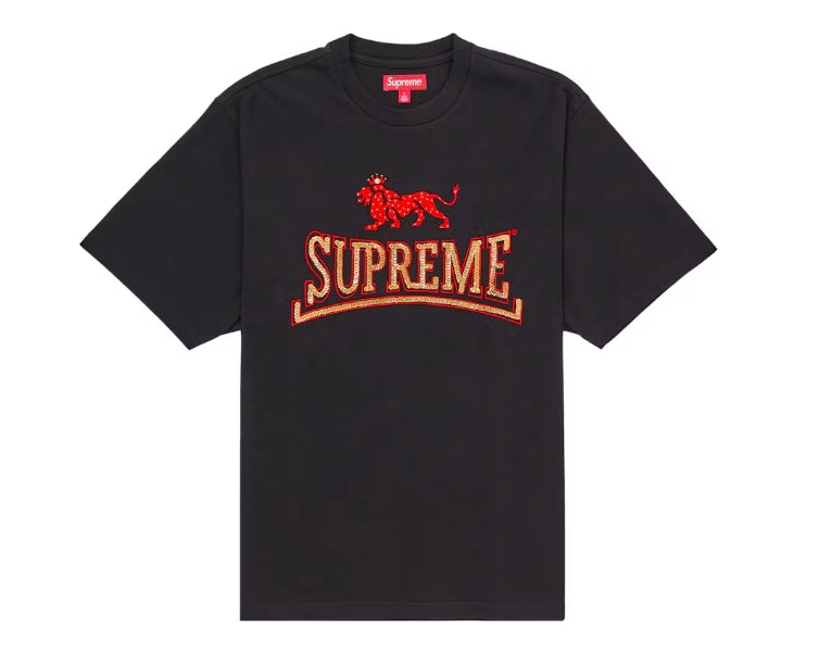 Supreme Milan Sequin S/S Top Black