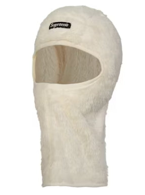 Supreme Fuzzy Balaclava White