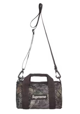 Supreme Mesh Mini Duffle Bag SS25 TrueTimber Kanati Camo