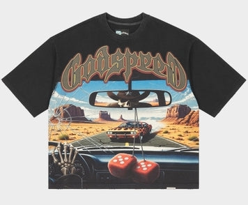 Godspeed On The Run II T-Shirt Black