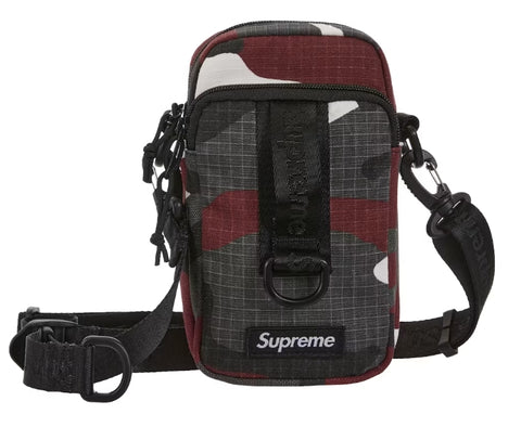 Supreme Shoulder Bag SS26 Red Camo