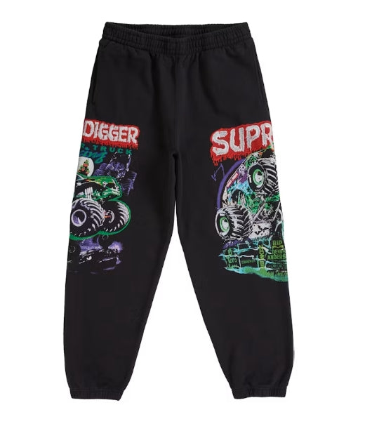 Supreme Grave Digger Sweatpants Black